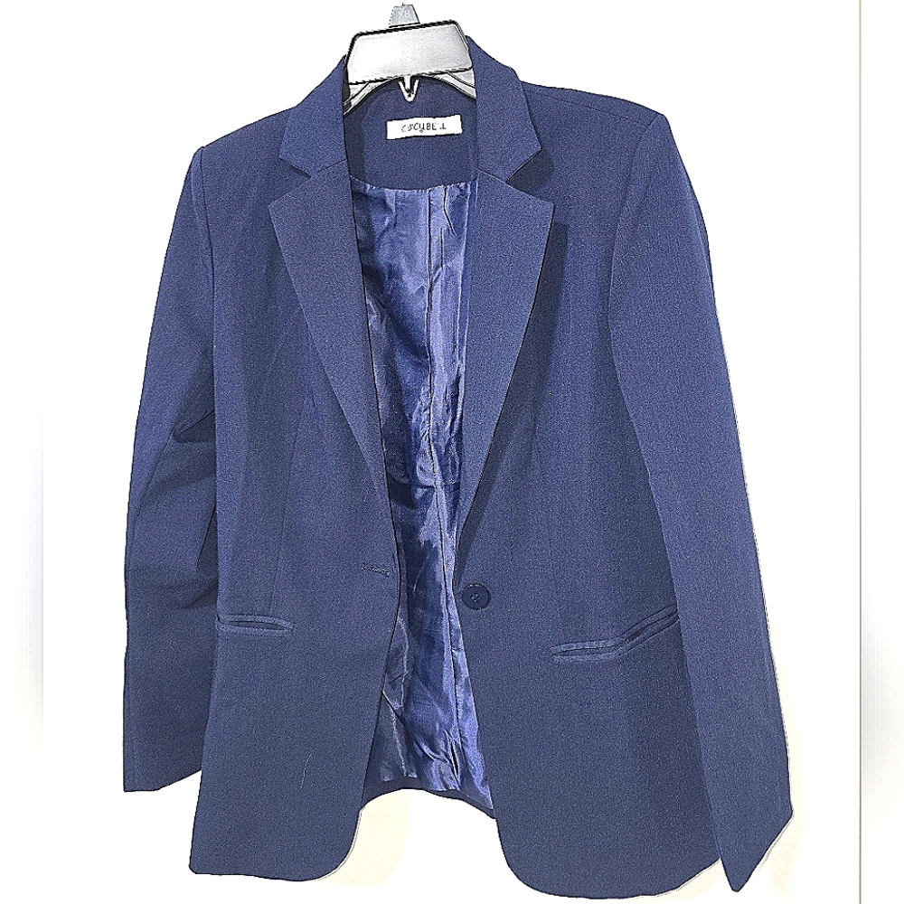 Navy Blue Women's Blazer Small